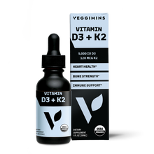 Load image into Gallery viewer, Organic Vitamin D3 + K2