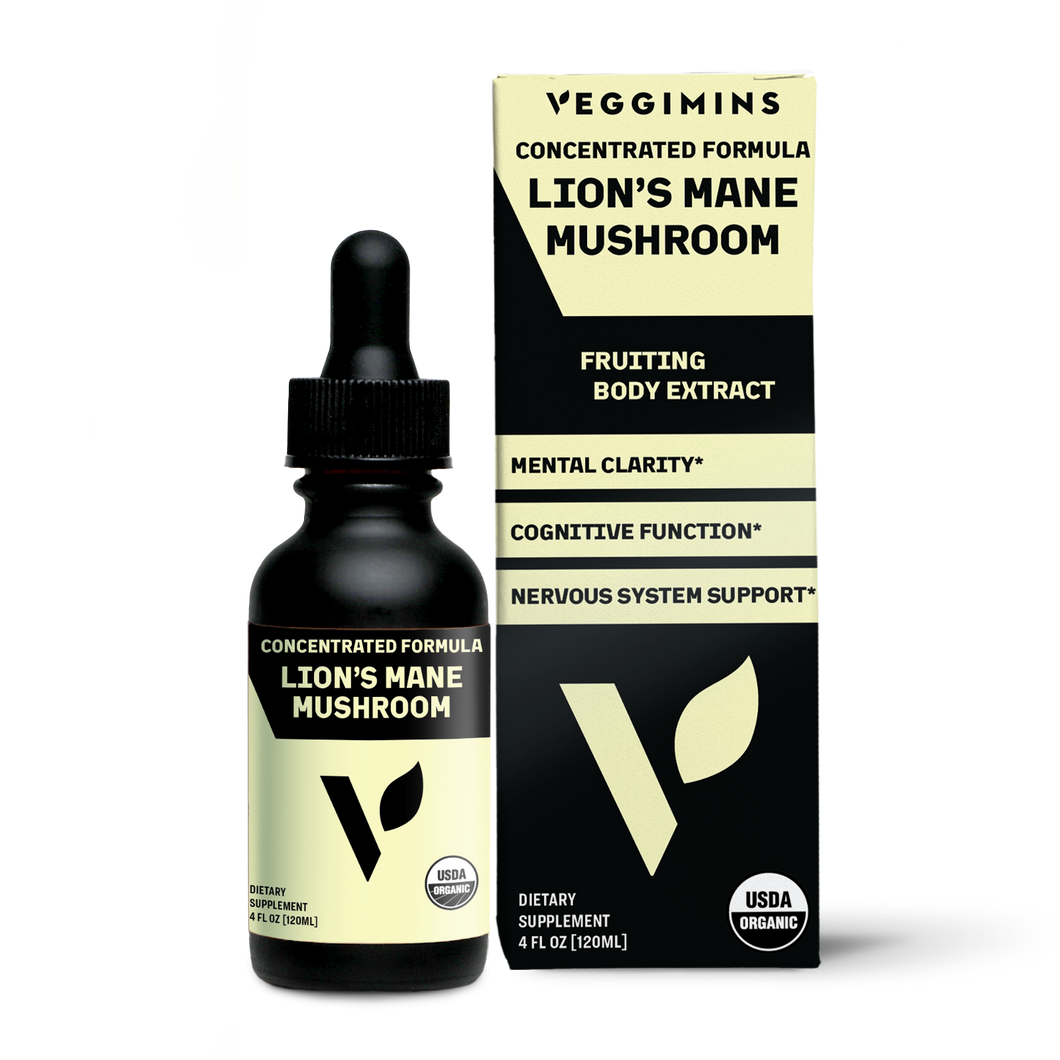 Organic Lion's Mane Mushroom, 4oz